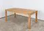 Table de salle à manger Wooden Nature 417 chêne massif huilé - 180 x 90 cm (L x P)