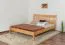 Lit double / lit d'appoint Wooden Nature 142 hêtre massif nature - 160 x 200 cm (L x l)