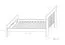 Lit simple "Easy Premium Line" K8, en hêtre massif naturel - Dimensions : 90 x 200 cm