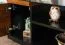 Meuble TV "Postira" 13, couleur : noyer / noir, partiellement massif - Dimensions : 42 x 161 x 51 cm (H x L x P)