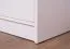 Chambre d'enfant - Commode Walter 08, couleur : blanc brillant / violet - 85 x 80 x 40 cm (H x L x P)