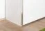 Armoire de vestiaire Blanc brillant, Dimensions: 224 x 272 x 61 cm (H x L x P)
