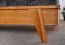 Lit double Otago 01 en chêne sauvage massif huilé | Surface de couchage 200 x 200 cm | Design raffiné