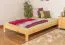 Lit pour enfant 140 x 200 cm | Bois massif: Pin | Laqué Naturel | incl. sommier à lattes Abbildung