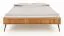 Lit double Rolleston 03, bois de hêtre massif huilé - Surface de couchage : 160 x 200 cm (l x L)