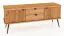 Commode Rolleston 09 en bois massif de cœur de hêtre huilé | 57 x 144 x 46 cm | Design naturel et raffiné