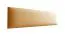 Panneaux rembourrés, lot de 10, couleur : orange, housse : similicuir, dimensions : 60 x 15 cm
