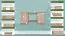 Bureau pin massif bois massif naturel Junco 187 - dimensions 75 x 140 x 55 cm