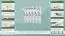 Porte-manteau en bois de pin massif blanc Junco 355 - Dimensions : 60 x 70 x 3,5 (H x L x P)