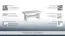 Table basse Sentis 21, Couleur : Pin blanc - 53 x 125 x 65 cm (h x l x p)