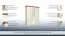 Armoire à portes battantes / Penderie Badile 19, Couleur : Pin blanc / Brun - 197 x 157 x 60 cm (h x l x p)