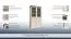 Vitrine Badile 08, Couleur : Pin blanc / Brun - 187 x 87 x 39 cm (h x l x p)