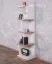 Étagère pour chambre ado Dennis 15 | Esche / Blanc | 155 x 35 x 38 cm | Design moderne