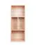 Étagère murale enfant Benjamin 32 | Finition hêtre | 37 x 94 x 25 cm | 4 compartiments