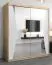 180 cm de large Armoire avec 10 casiers et 2 portes | Couleur: Chêne Sonoma / Blanc Abbildung