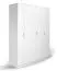 Chambre à coucher - Armoire, Couleur: Blanc - 222 x 150 x 52 cm (H x L x P) Abbildung