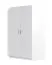 117 cm de large Armoire avec 2 portes | Couleur: Blanc Abbildung