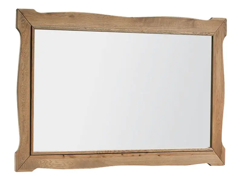 Miroir "Travos" chêne naturel - 75 x 110 x 4 cm (h x l x p)