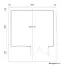 Abri de jardin Neustein 01 avec plancher - Maison en madriers de 40 mm, Surface au sol : 10,8 m², Toit en bâtière
