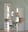 Armoire Fafe 06 | 1 porte | 3 tiroirs | 4 compartiments | Soft Close | Kaschmir & Chêne Cremona | 195 x 52 x 40 cm
