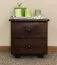 Table de nuit Noisette 43x43x33 (HxLxP) Pin massif Abbildung