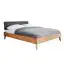 Lit simple / Lit d'appoint Wooden Nature Premium Timaru 03 en hêtre massif huilé - Surface de couchage : 140 x 200 cm (l x L)