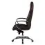 Chaise de bureau Premium XL Apolo 66, Couleur : Marron / Chrome, soutien lombaire intégré