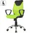 Chaise pivotante ergonomique pour enfants Apolo 94, Couleur : Vert / Noir, convient de 6 à 15 ans