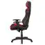 Chaise gaming ergonomique Apolo 87, Couleur : Noir / Rouge, pour une position assise prolongée