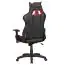 Chaise gaming ergonomique Apolo 87, Couleur : Noir / Rouge, pour une position assise prolongée