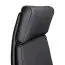Chaise de bureau XL Apolo 123, Couleur : Brun / Chrome, ergonomique avec appuie-tête