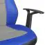 Chaise pivotante ergonomique pour enfants Apolo 90, Couleur : Bleu / Gris / Noir, au design cool