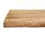 Table de salle à manger Taranaki 09, en chêne sauvage massif huilé - Dimensions : 160 x 90 cm (L x P)