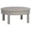 Table basse, couleur : gris - Dimensions : 80 x 80 x 36 cm (L x P x H)