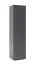 Armoire à portes battantes avec fonction push-to-open Zapopan 40, couleur : graphite, dimensions : 185 x 45 x 40 cm, un compartiment, une tringle à vêtements coulissante, bonne finition