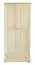 Style maison de campagne Pin-Armoire massif Naturel 195x92x59 cm Abbildung
