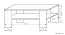 Table basse Kikori 03, couleur : chêne Sonoma - Dimensions : 120 x 60 x 50 cm (L x P x H)