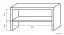 Table basse Popondetta 08, couleur : chêne Sonoma - Dimensions : 95 x 60 x 50 cm (L x P x H)