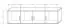 Elément supérieur pour armoire / penderie Pamulang 16 portes battantes, couleur : Chêne de Sonoma - Dimensions : 50 x 200 x 60 cm (H x L x P)