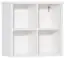 Chambre d'adolescents - étagère suspendue / étagère murale Marincho 96, couleur : blanc - Dimensions : 53 x 53 x 32 cm (h x l x p)