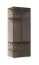 Module d'extension pour armoire / armoire à portes battantes Neiafu, couleur : cachemire, dimensions : 224 x 90 x 56