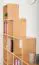 Étagère "Meubles Easy" S17, hêtre massif naturel - 168 x 182 x 20 cm (H x L x P)