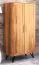 Armoire à portes battantes / Penderie Masterton 05, Bois de hêtre massif huilé - Dimensions : 185 x 91 x 53 cm (H x L x P)