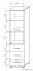 Armoire Kikori 18 | Chêne Sonoma | 190 x 50 x 40 cm | Style moderne et fonctionnel