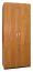 Étroite 80 cm de large Armoire avec 2 portes | Couleur: Aulne Abbildung