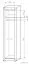 Armoire Kundiawa 37 | Sonoma chêne clair & foncé | 200 x 50 x 58 cm | Design moderne et rangement optimal
