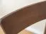 Chaise Mineure 04, en chêne massif, finition huilée, Tabacco, design élégant, dimensions : 85,5 x 46,5 x 50 cm, minimalisme avec fonctionnalité