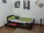 Lit enfant/junior Easy Premium Line K1/2n | 2 tiroirs & 2 panneaux | 90 x 200 cm | Hêtre massif chocolat