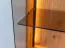 Vitrine Sienne 02 | 205 x 43 x 37 cm | Ouverture à droite | Chêne sauvage huilé brossé | LED intégrée | 1 porte, 5 étagères