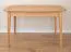 Table rectangulaire en chêne Erdre 12 en chêne huilé, extensible de 120 cm à 165 cm, rallonge du plateau de table 45 cm, 80 x 120 cm, bois massif de qualité supérieure